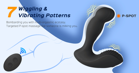 Quinn - Wiggle - motion vibrating prostate massager