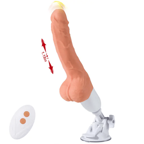 Adam-vibrating dildo